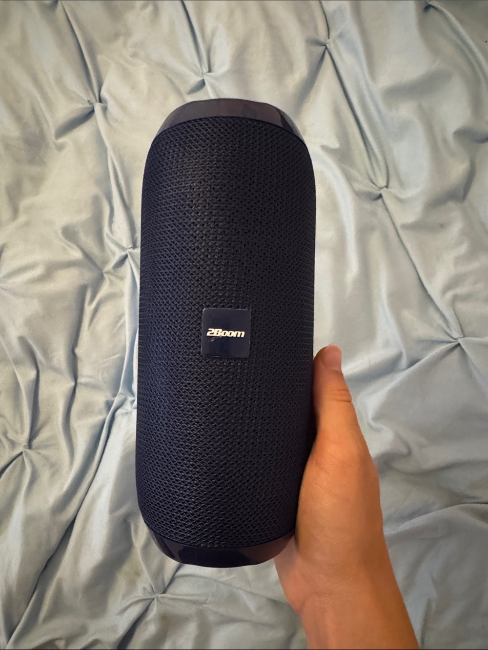 Portable Bluetooth Speaker in Navy Blue